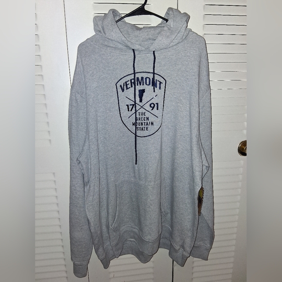 Vermont Gray Hoodie - Picture 1 of 4